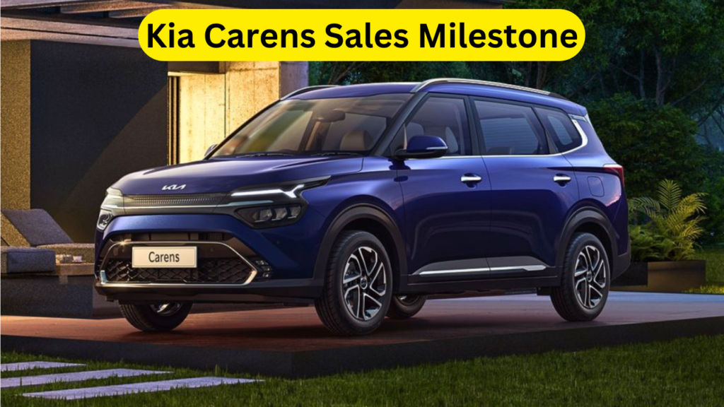 Kia Carens Sales Milestone