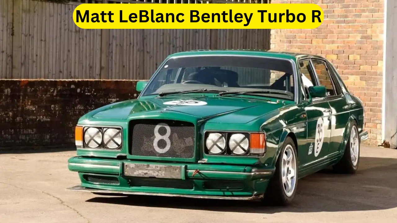 Matt LeBlanc Bentley Turbo R