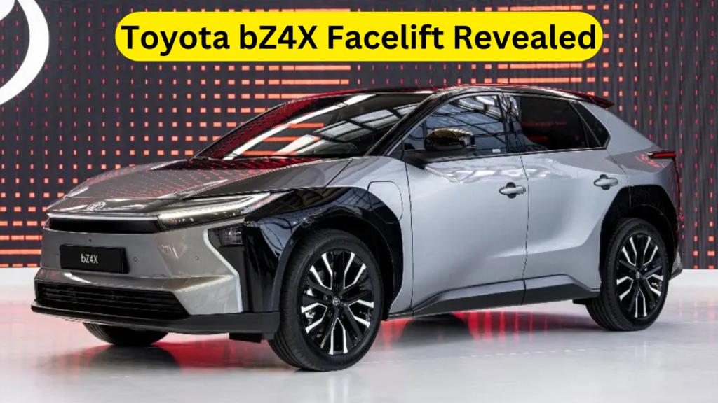 Toyota bZ4X Facelift Revealed