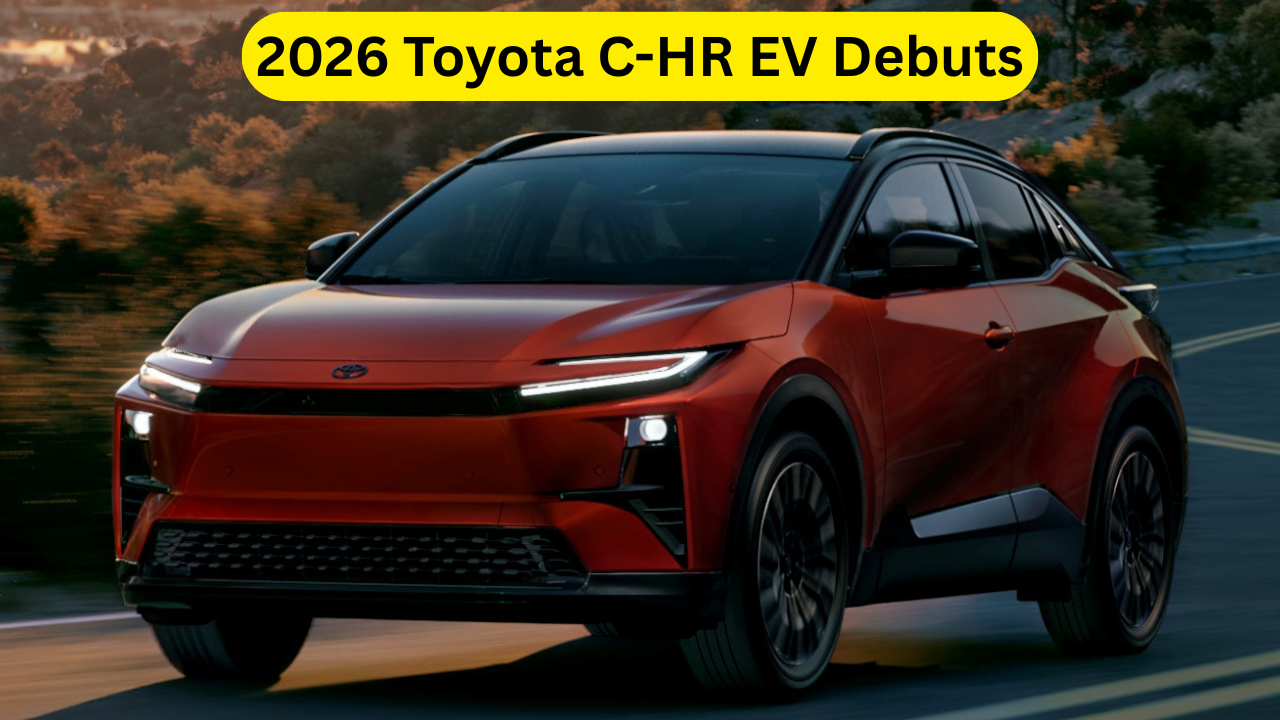 2026 Toyota C-HR EV Debuts