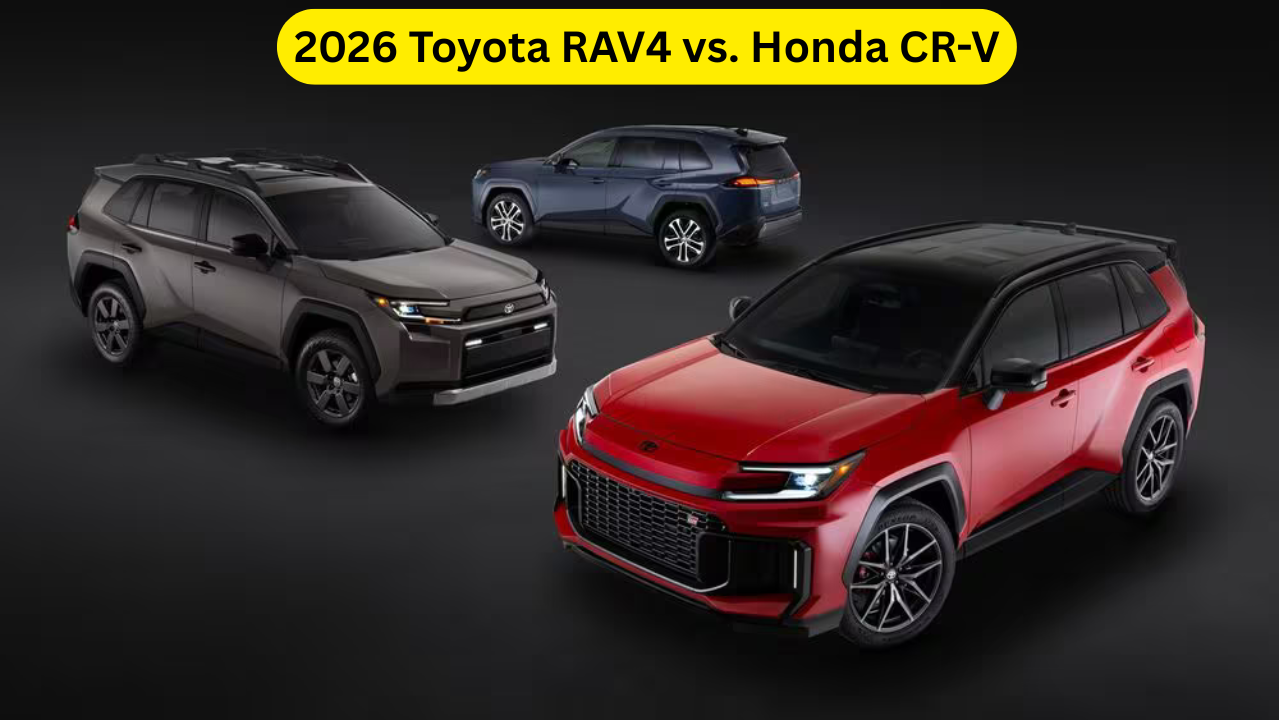 2026 Toyota RAV4 vs. Honda CR-V2026 Toyota RAV4 vs. Honda CR-V