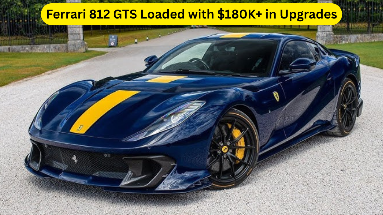 Ferrari 812 GTS Loaded with $180K+ in Upgrades