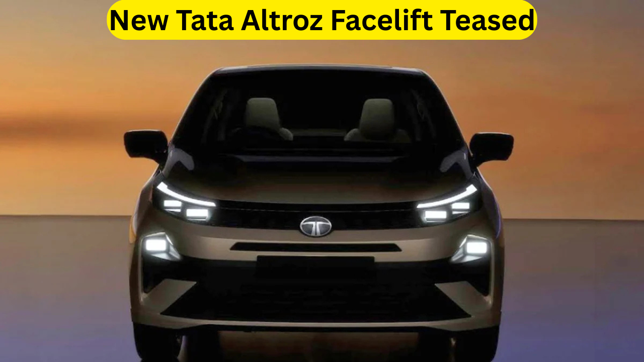 New Tata Altroz Facelift Teased