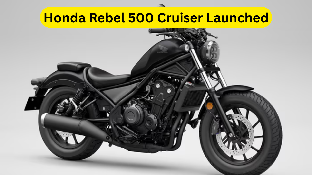 New Honda Rebel 500 Cruiser Launched in India at ₹5.12 Lakh