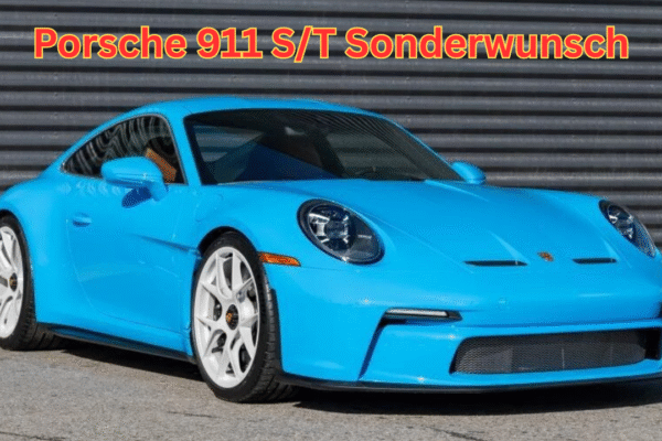 Porsche 911 S/T Sonderwunsch – A One-of-One Masterpiece in Riviera Blue Porsche 911 S/T Sonderwunsch