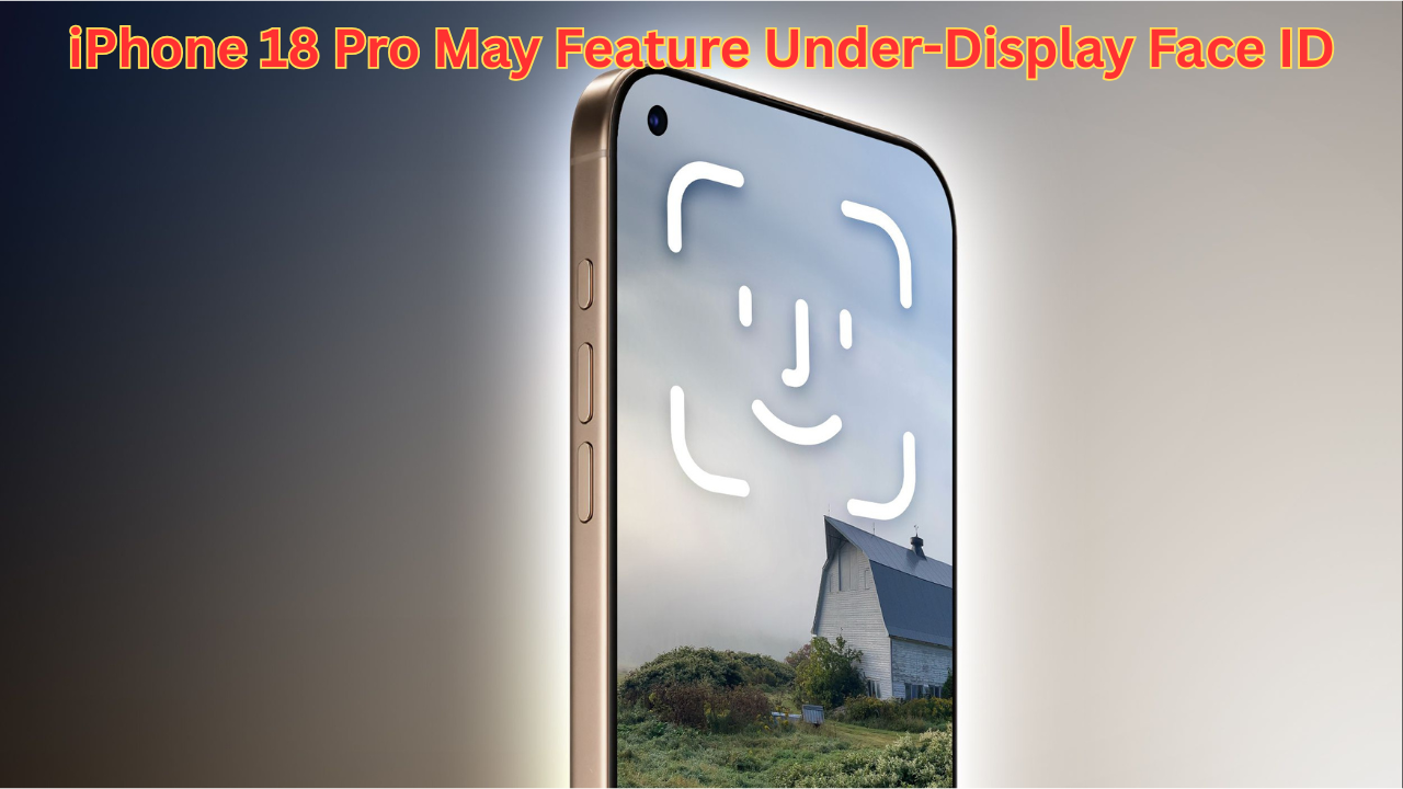 iPhone 18 Pro May Feature Under-Display Face ID