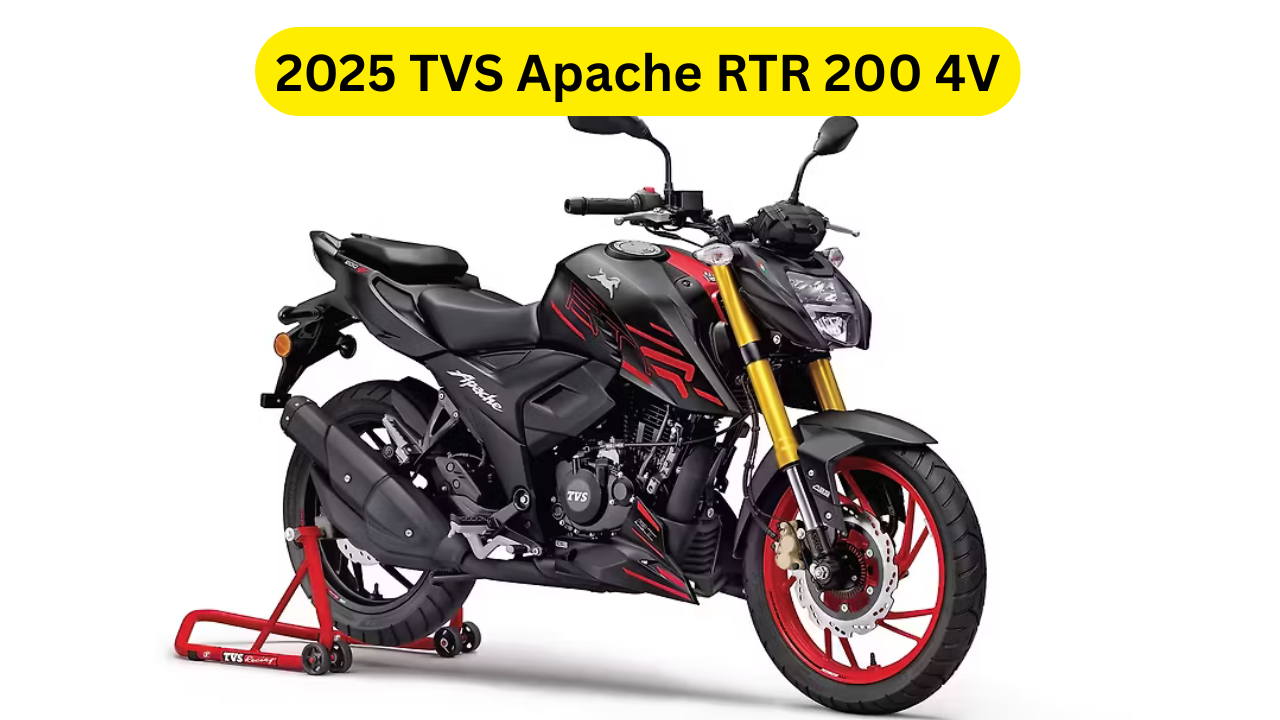 2025 TVS Apache RTR 200 4V