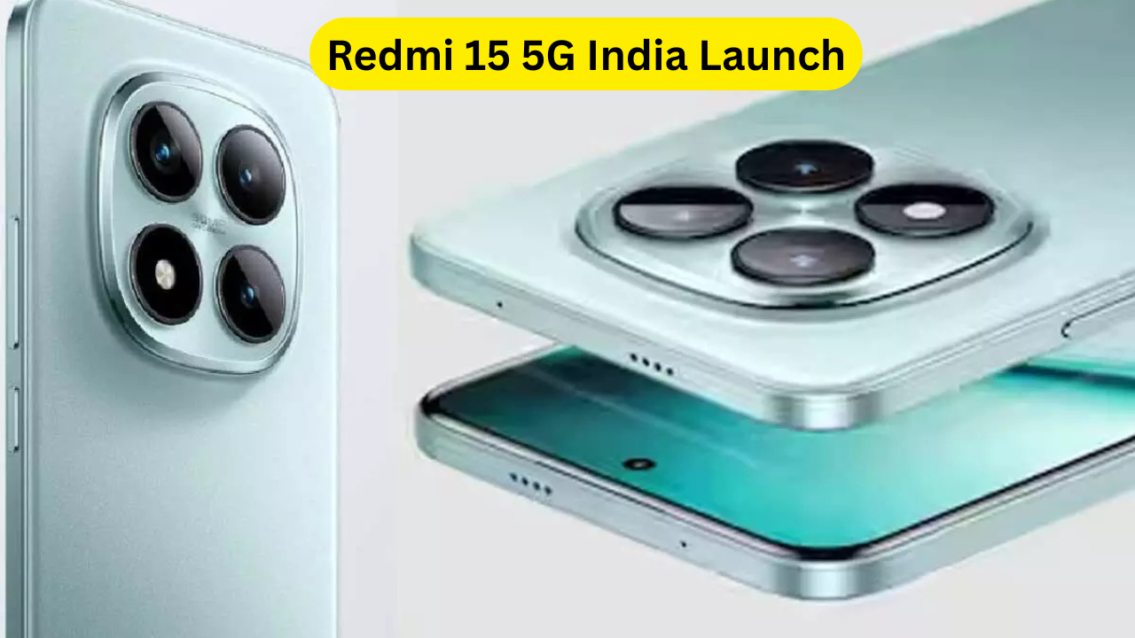 Redmi 15 5G India Launch
